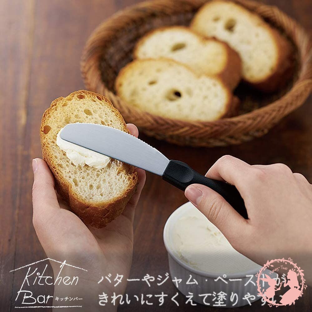 日本下村工業 不鏽鋼麵包抹刀-細節圖6