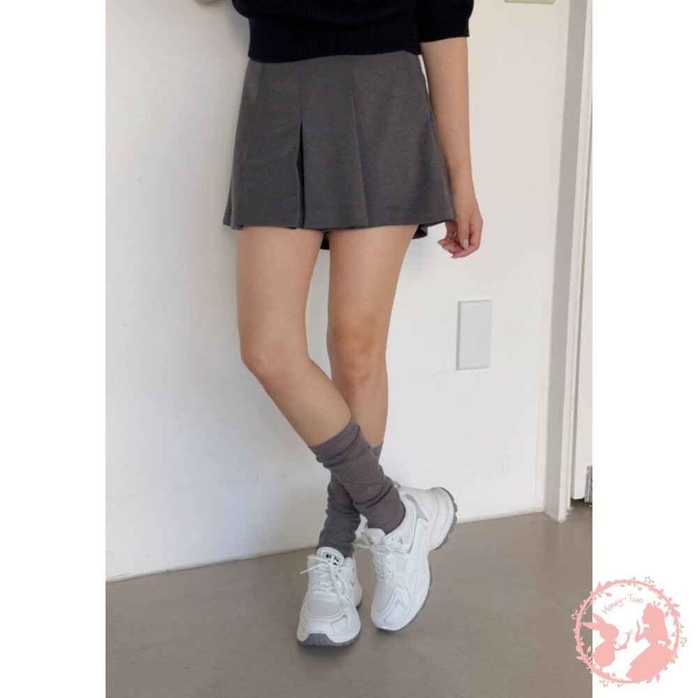 【零碼出清】韓國新款 百搭金屬鉚釘樂福鞋 23.5CM 黑色-細節圖3