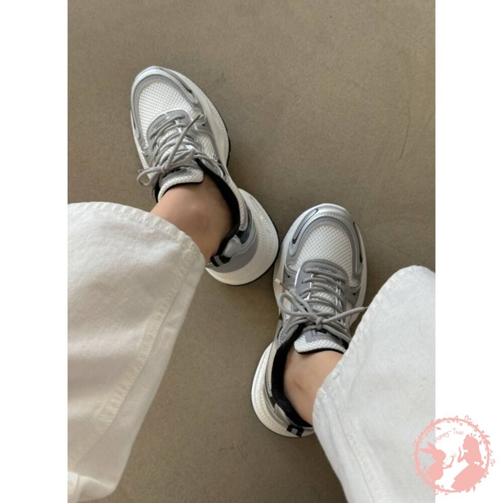 【零碼出清】韓國新款 百搭金屬鉚釘樂福鞋 23.5CM 黑色-細節圖4