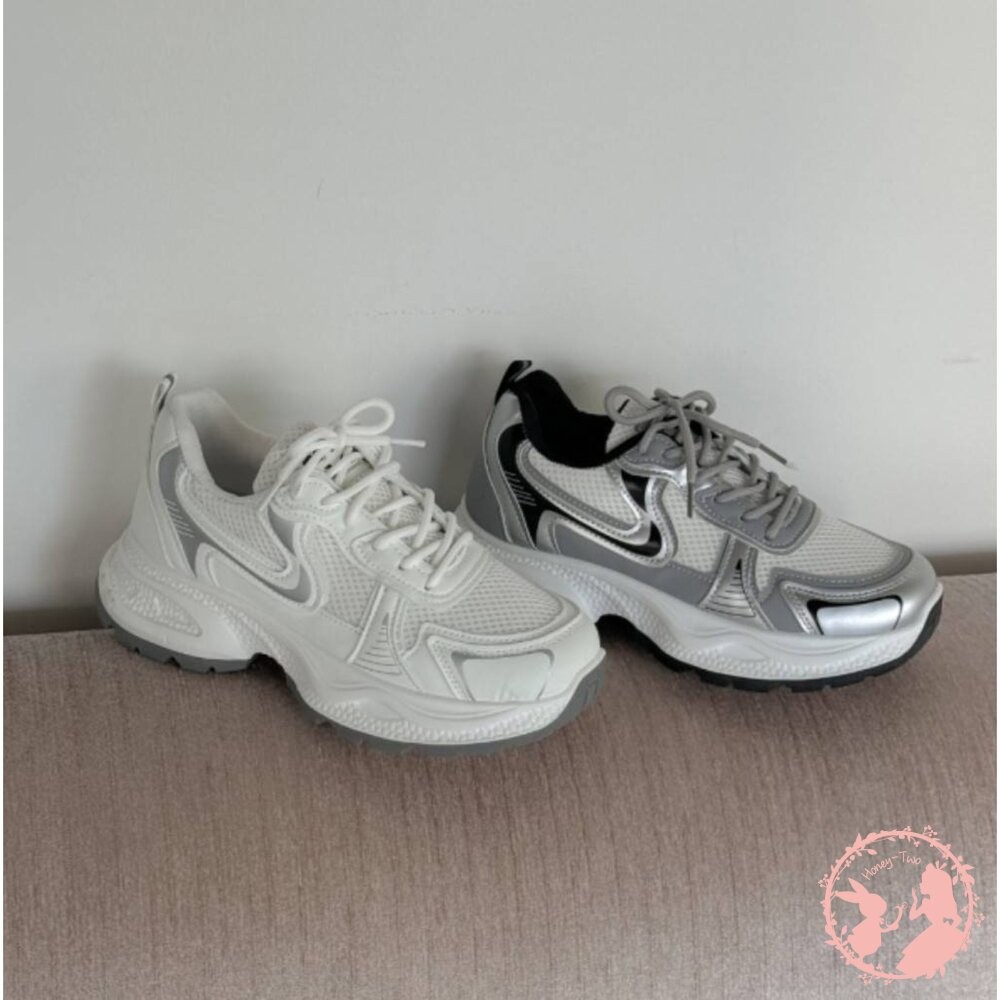 【零碼出清】韓國新款 百搭金屬鉚釘樂福鞋 23.5CM 黑色-細節圖6