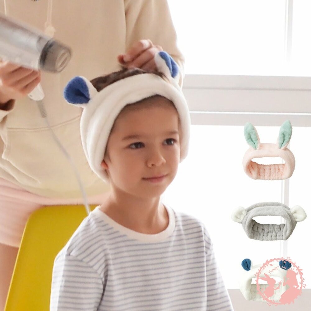 日本原裝 CB JAPAN 可愛 動物 速乾吸水髮帶 carari zooie 3倍吸水  浴帽 髮帶  柔軟-細節圖2