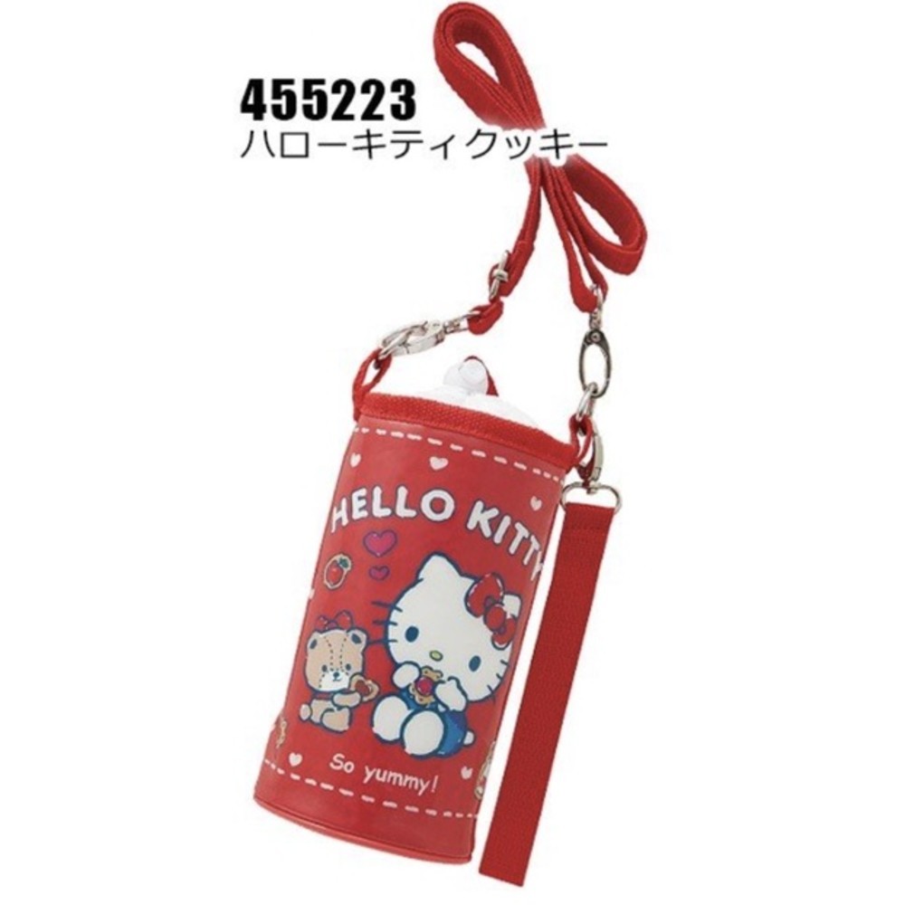 日本Skater 保溫保冷水瓶水杯袋 PVPC6 人魚公主 角落小夥伴 凱蒂貓-規格圖4