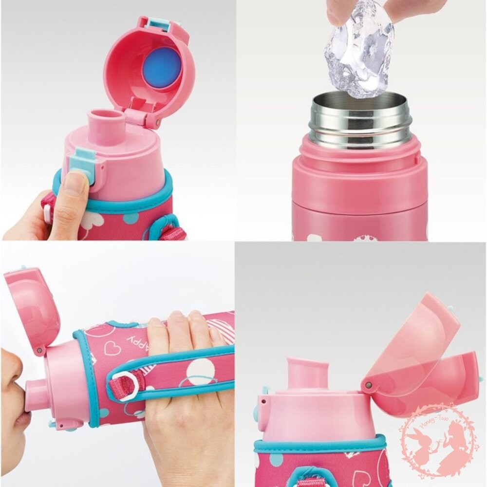 日本 Skater 超輕量不鏽鋼保冷直飲式水壺470ml(SDC4)-細節圖2