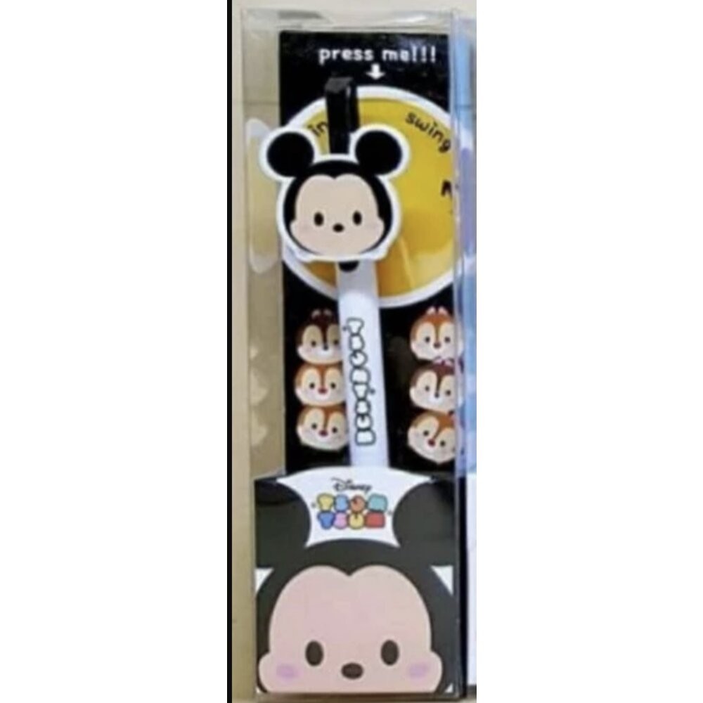 出清款 韓國 Disney TSUM TSUM原子筆(黑色) 迪士尼 茲姆茲姆  文具用品 學生用品 文具用品-規格圖1