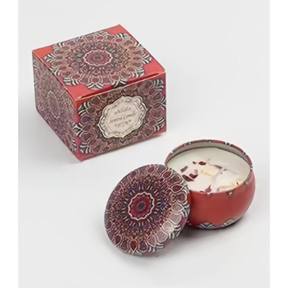 🔥現貨 小鐵盒香氛蠟燭 香氛蠟燭 乾燥花蠟燭 大豆蠟燭 香薰 芳香 靜心 冥想  調頻 情人 聖誕 禮物 天使-規格圖9