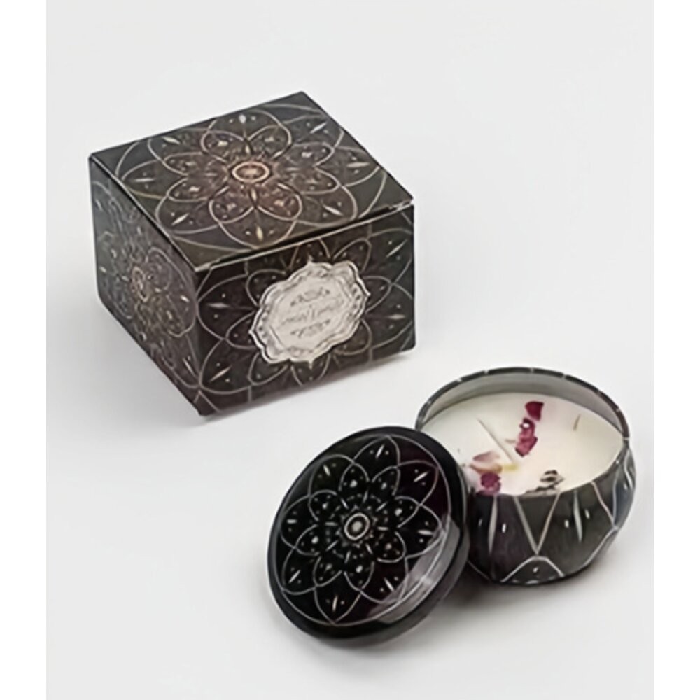 🔥現貨 小鐵盒香氛蠟燭 香氛蠟燭 乾燥花蠟燭 大豆蠟燭 香薰 芳香 靜心 冥想  調頻 情人 聖誕 禮物 天使-規格圖9