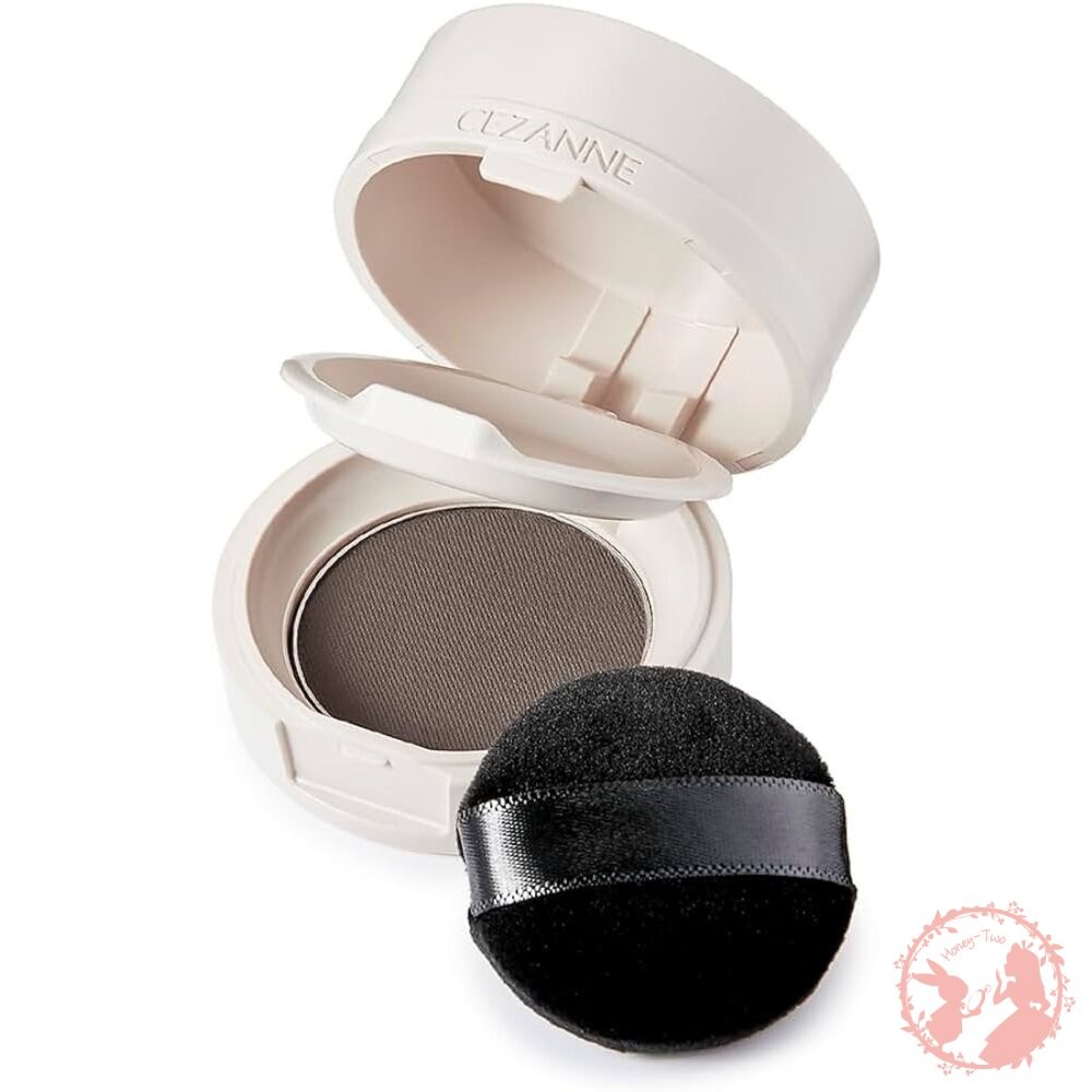 現貨秒出~CEZANNE 局部頭髮補色粉餅(頭皮的粉餅)  速效染髮  白髮神器 銀髮族 染髮餅 遮蓋白髮 補色 補染-細節圖2