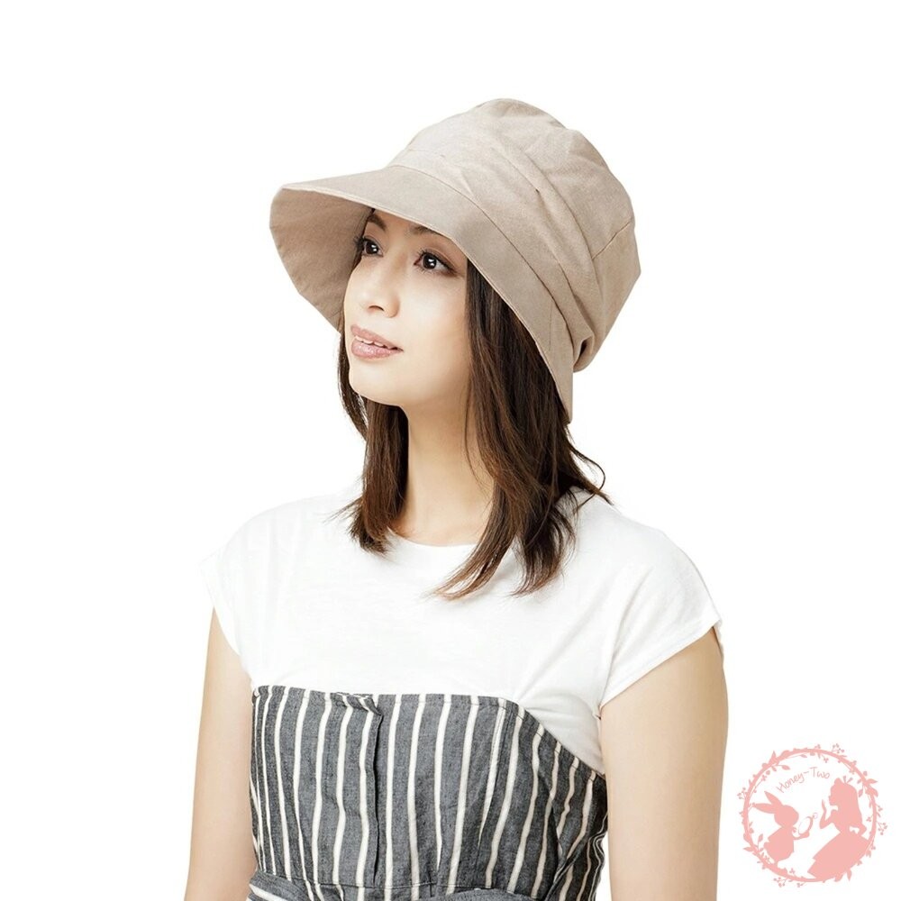 日本UVCUT 小臉防曬遮陽帽-細節圖5