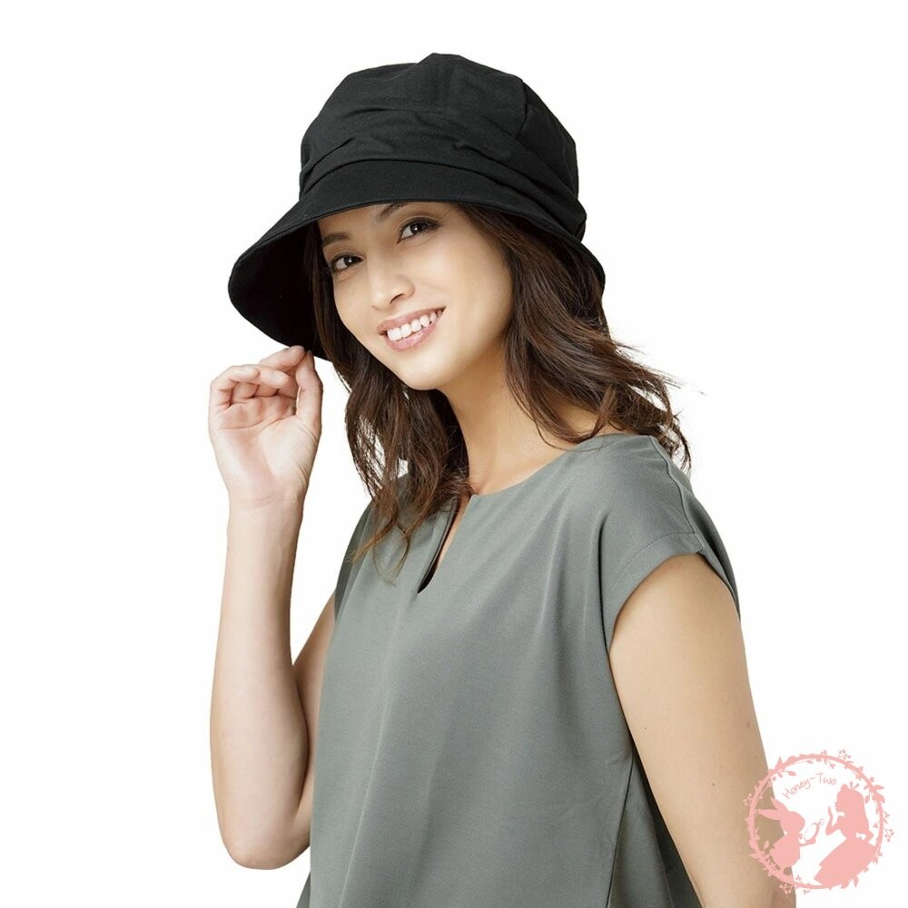 日本UVCUT 小臉防曬遮陽帽-細節圖8