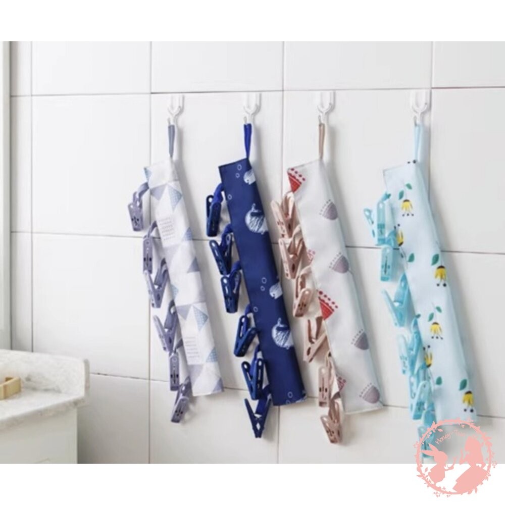 高品質 旅行用６夾晾曬布衣架-細節圖2