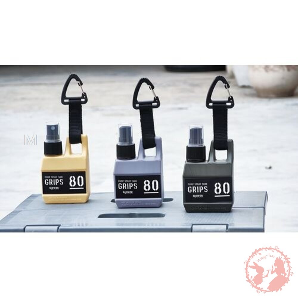 現貨 日本SLOWER 登山扣式噴霧瓶（桶型/80ml）酒精容器/噴霧瓶 遮光噴霧瓶 旅行戶外便攜式噴瓶 噴霧瓶-細節圖4