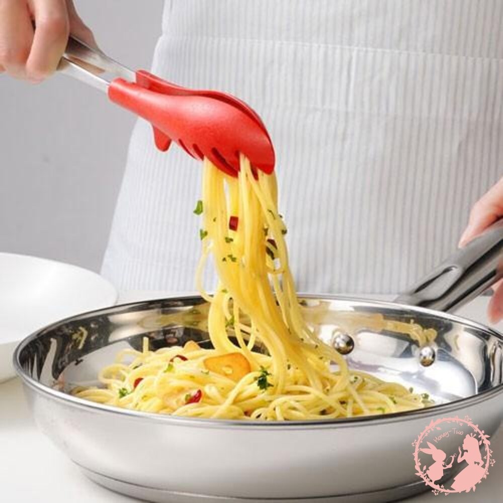 日本製 AUX UCHICOOK 耐高溫料理夾 耐熱料理夾 炒菜夾 義大利麵夾 UCS-4-細節圖8