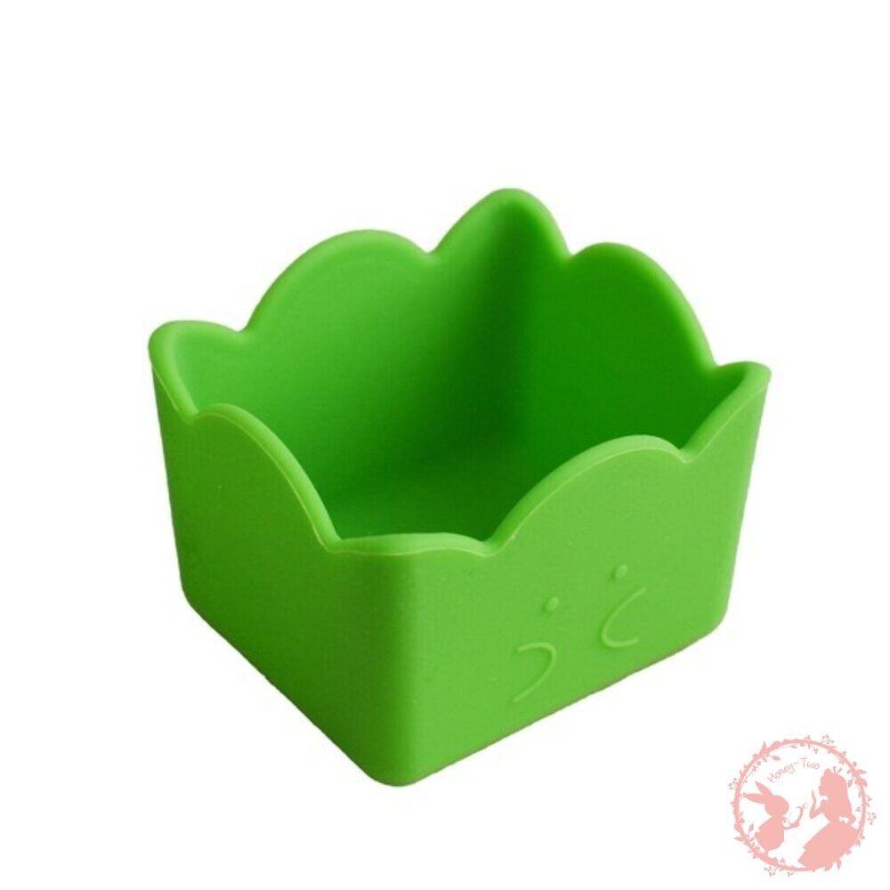 日本Gyutto 矽膠分隔杯 方形4入組 便當小物 早餐 小學生-細節圖6