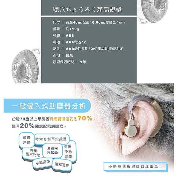 [日安藥局]老人當家(Hot)日本原廠保固 聽六 手持式輔聽器-細節圖5