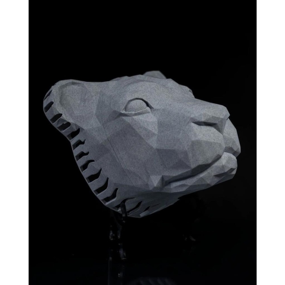 獅子燈 壁燈 動物燈 光影效果 氛圍燈 Great Lion Wall Light 夜燈 電池外接供電 3D列印-細節圖3
