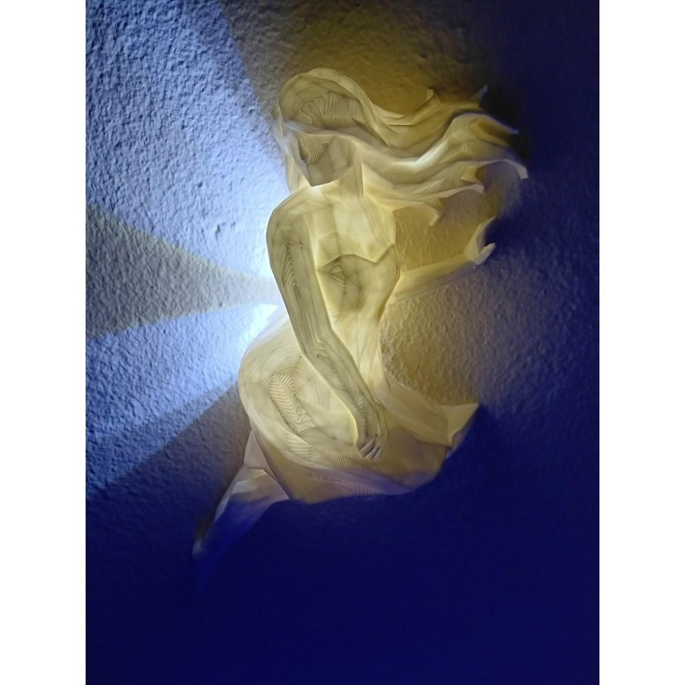 夢幻童話燈 壁燈 動物燈 光影效果 氛圍燈 Dream Fairy Wall Light 夜燈 電池外接供電 3D列印-細節圖2