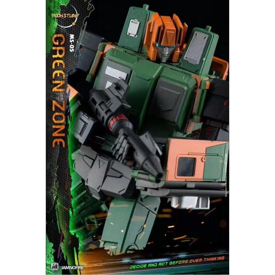 (現貨)月亮社 MoonStudio 雷電 MS-05 原野 綠地 三變 GREEN ZONE 綠地號 原野號-細節圖3