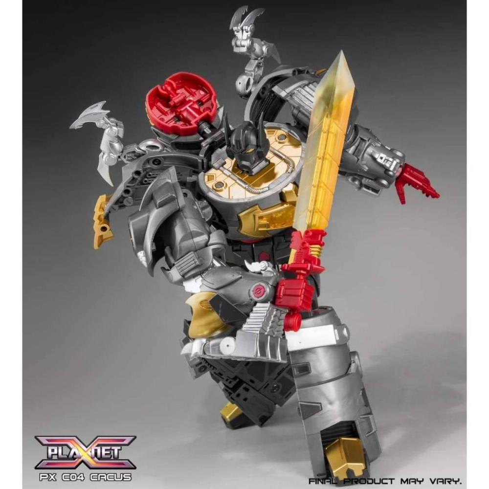 (現貨)Planet X PX-C04漫畫版 暴龍 鋼鎖 鋼索 恐龍部隊 霸王龍-細節圖5