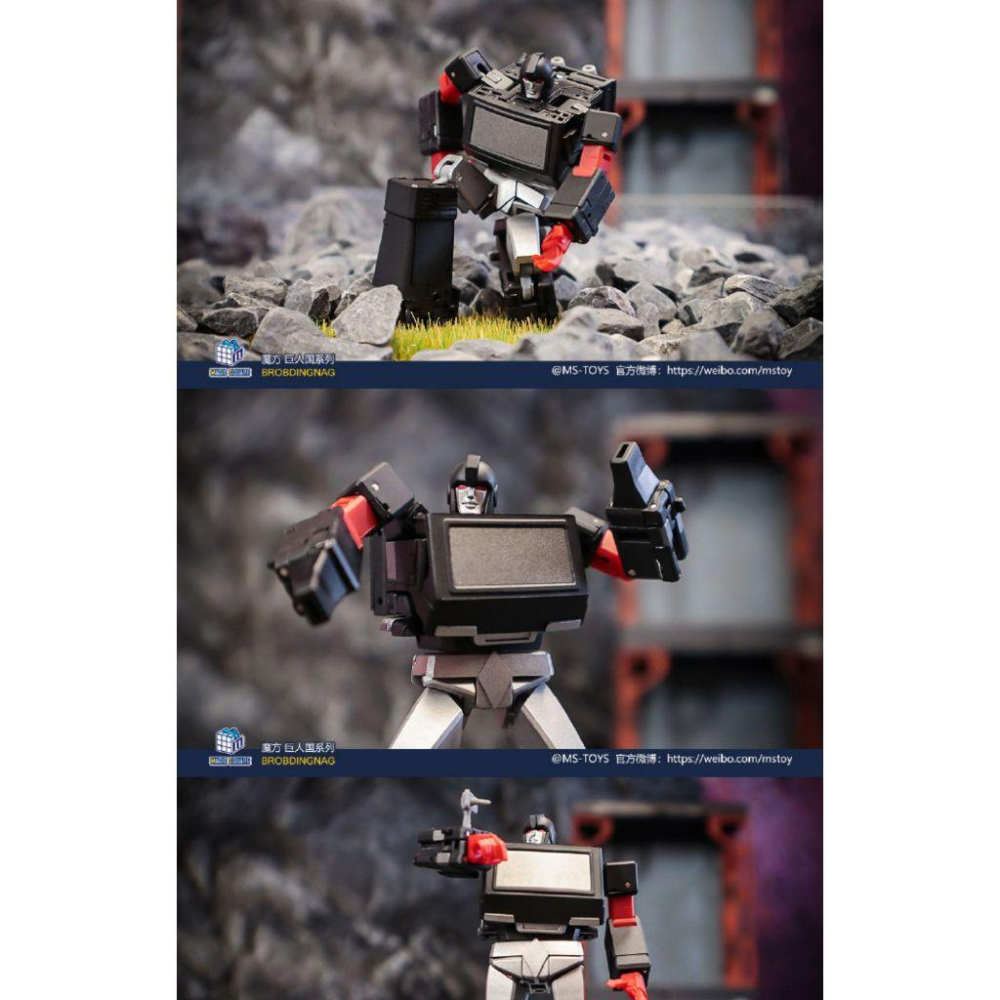 (現貨)魔方 MS-TOYS MS-B44B 小比例 鏡像 鐵皮 黑暗老兵小貨車 老兵 巨人國-細節圖4