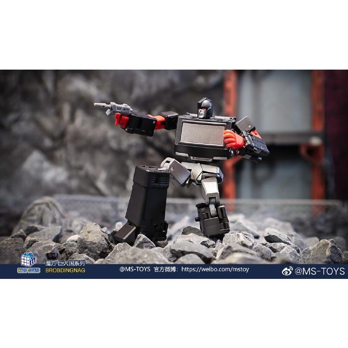 (現貨)魔方 MS-TOYS MS-B44B 小比例 鏡像 鐵皮 黑暗老兵小貨車 老兵 巨人國-細節圖7