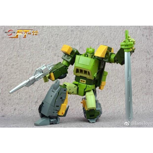 (現貨)FansToys FT-19 再版 三變彈簧 百丈跳 三變戰士 直升機 運輸車-細節圖2