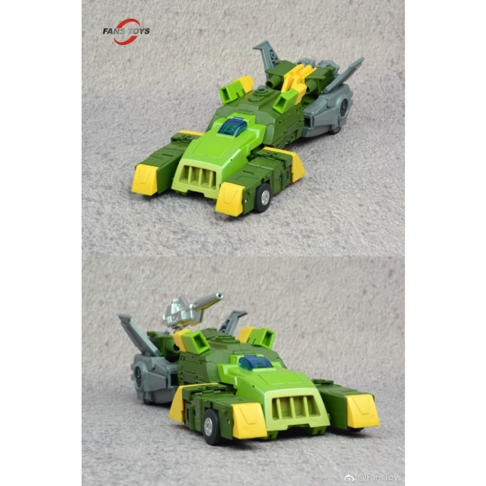(現貨)FansToys FT-19 再版 三變彈簧 百丈跳 三變戰士 直升機 運輸車-細節圖3