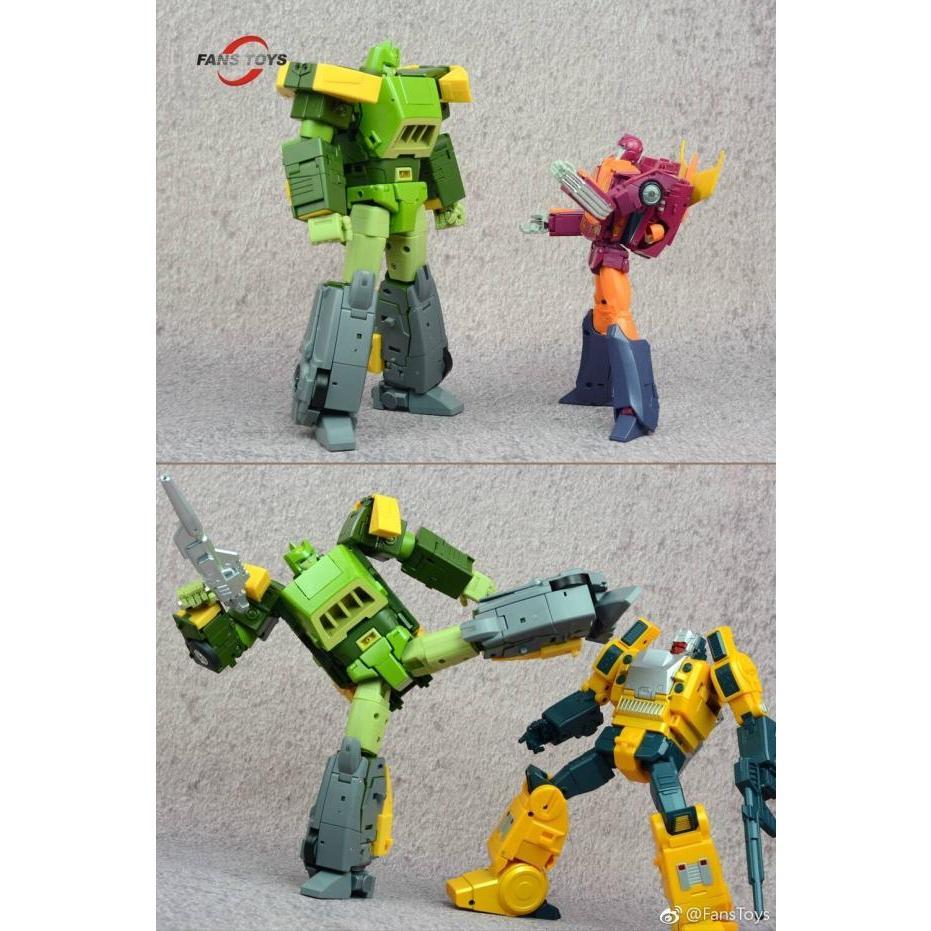 (現貨)FansToys FT-19 再版 三變彈簧 百丈跳 三變戰士 直升機 運輸車-細節圖4