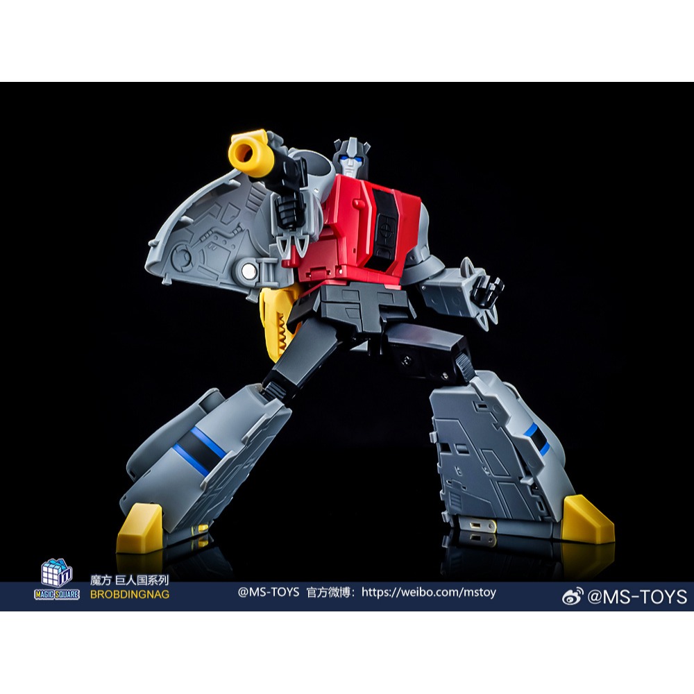 (現貨)魔方 MS-TOYS MS-B58 小比例 淤泥 長頸龍 雷龍 恐龍金剛-細節圖3