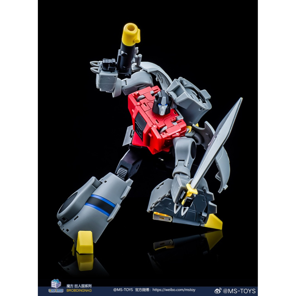 (現貨)魔方 MS-TOYS MS-B58 小比例 淤泥 長頸龍 雷龍 恐龍金剛-細節圖4