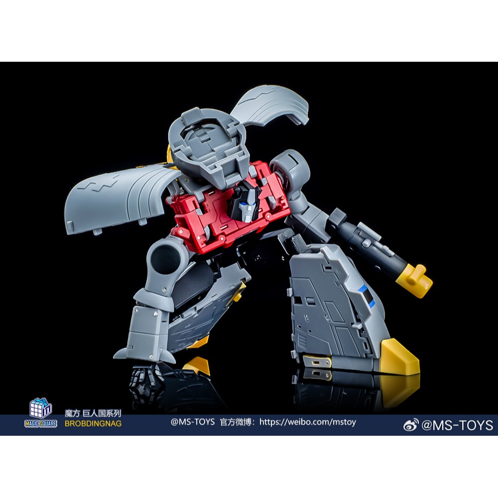 (現貨)魔方 MS-TOYS MS-B58 小比例 淤泥 長頸龍 雷龍 恐龍金剛-細節圖5