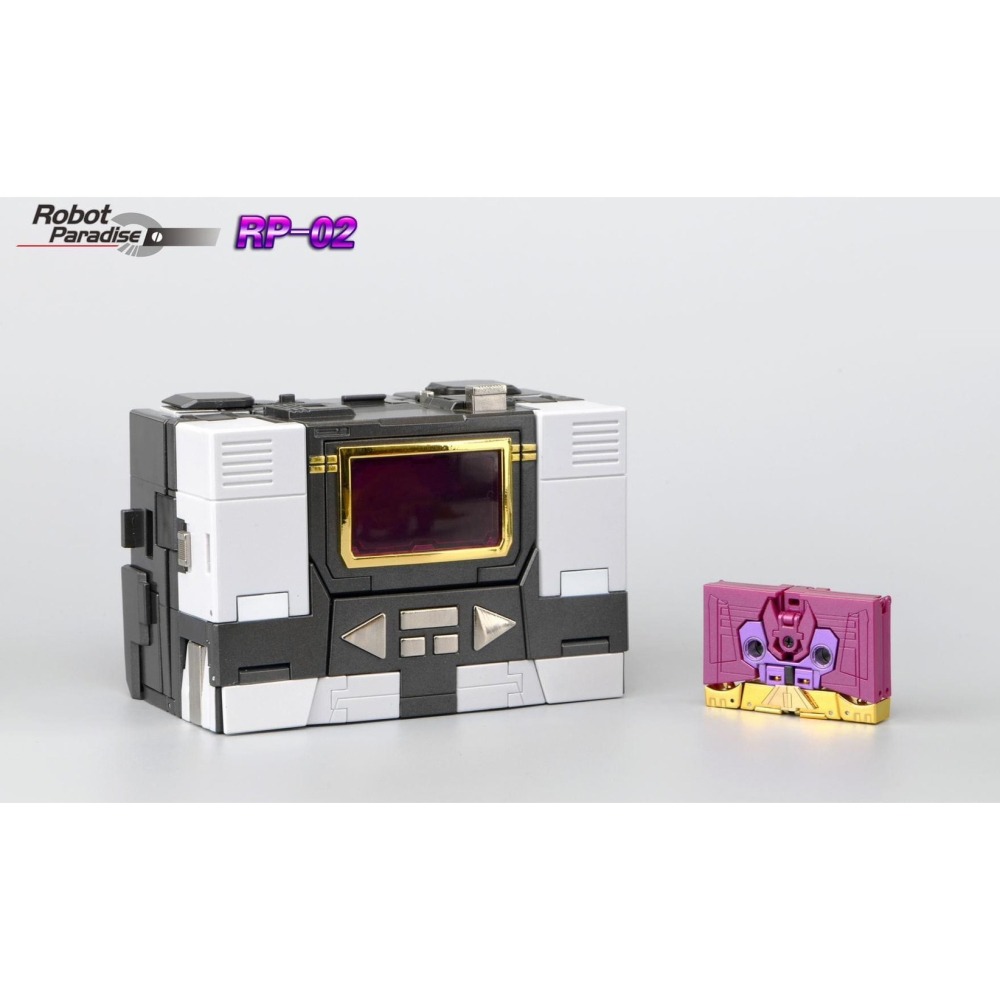 (現貨)Robot Paradise RP-02 音板 錄音機 音波 聲波 蝙蝠磁帶 磁帶戰士 FansToys FT-細節圖3