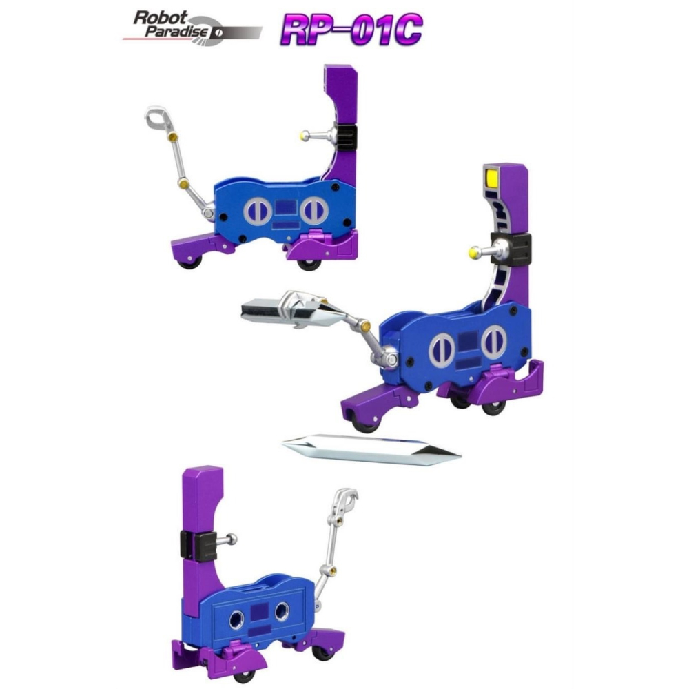 (現貨)Robot Paradise RP-01C 磁帶戰士 探測車 暴龍 劍龍 鋸齒鳥 音板 FansToys FT-細節圖3