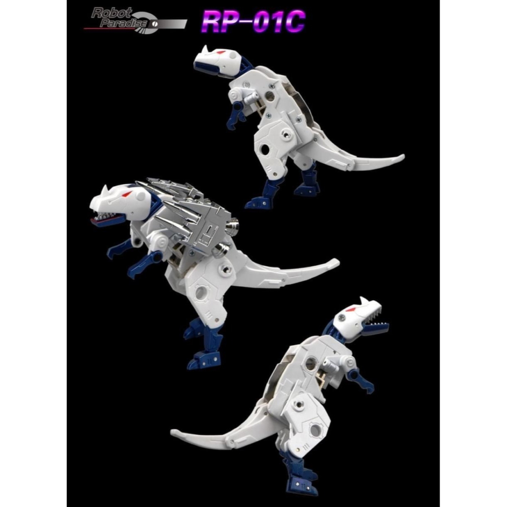 (現貨)Robot Paradise RP-01C 磁帶戰士 探測車 暴龍 劍龍 鋸齒鳥 音板 FansToys FT-細節圖4