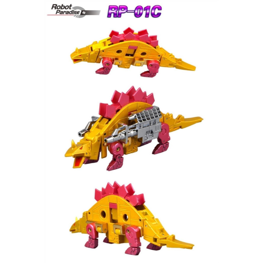 (現貨)Robot Paradise RP-01C 磁帶戰士 探測車 暴龍 劍龍 鋸齒鳥 音板 FansToys FT-細節圖5