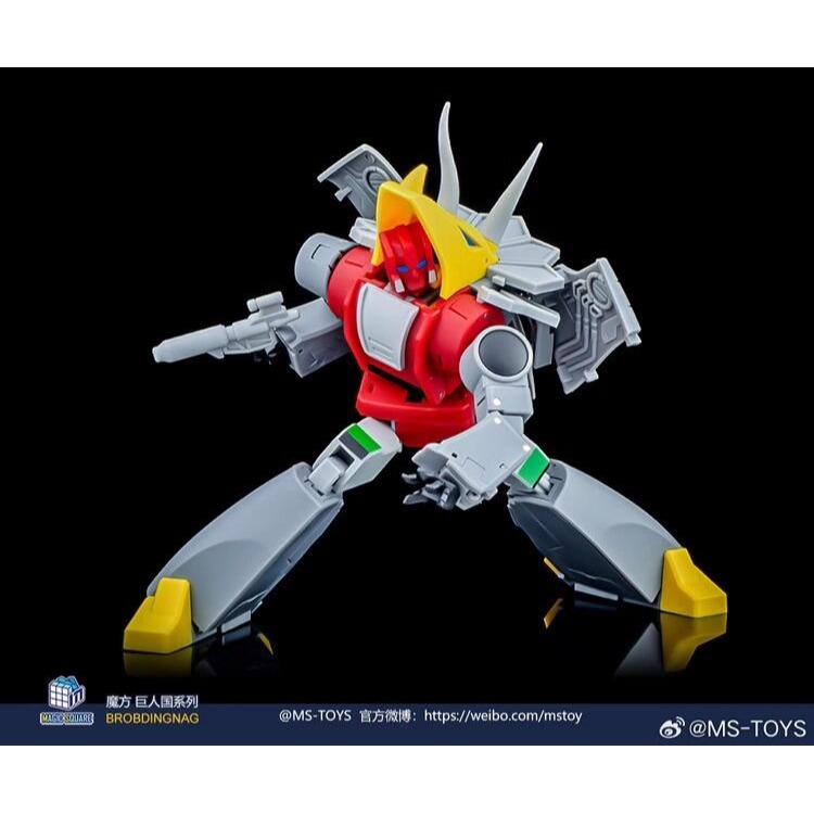 (現貨)魔方 MS-TOYS MS-B57 小比例 鐵渣 三角龍 三觭龍-細節圖2