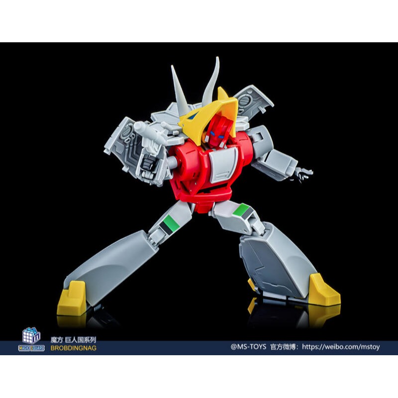 (現貨)魔方 MS-TOYS MS-B57 小比例 鐵渣 三角龍 三觭龍-細節圖3