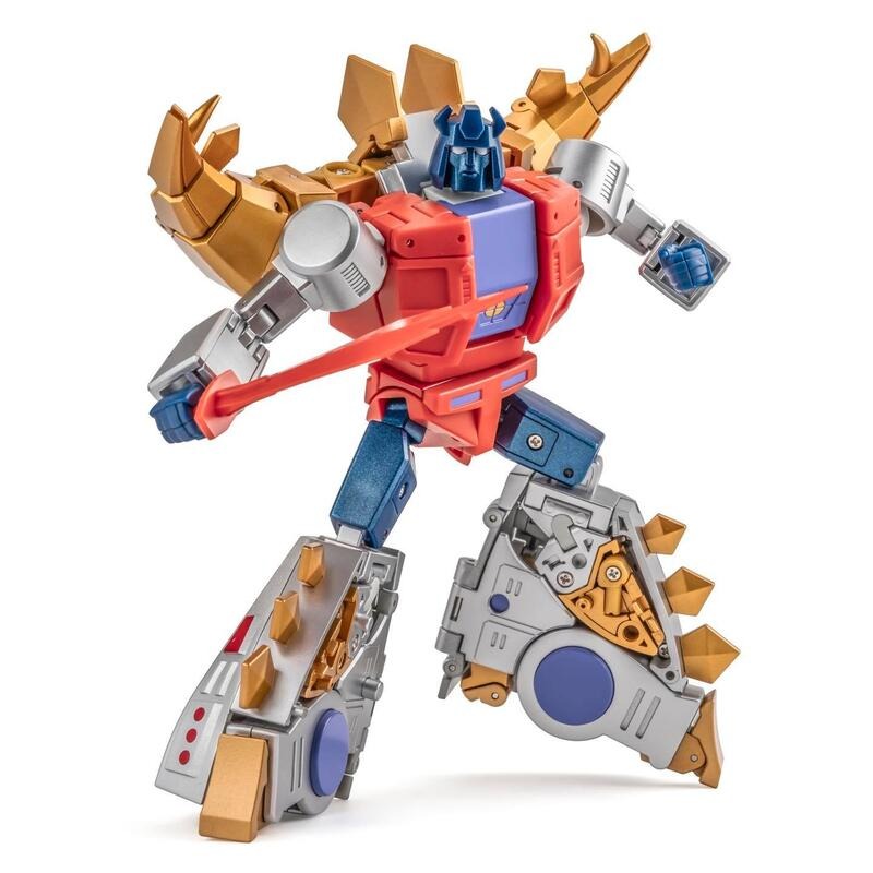 (台灣現貨出貨)Newage NA 小比例 H67C 元祖漫畫色 嚎叫 G1 劍龍 恐龍-細節圖3