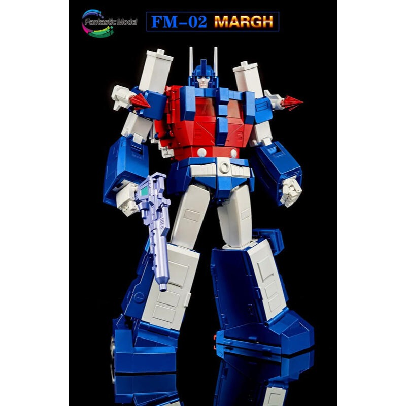 (台灣現貨出貨)Fanstoys FM-02 MP比例 馬格斯 通天曉 白色OP 通二哥-細節圖2