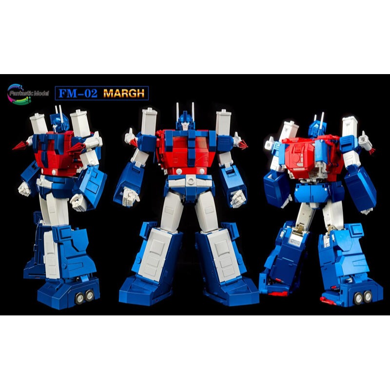 (台灣現貨出貨)Fanstoys FM-02 MP比例 馬格斯 通天曉 白色OP 通二哥-細節圖3