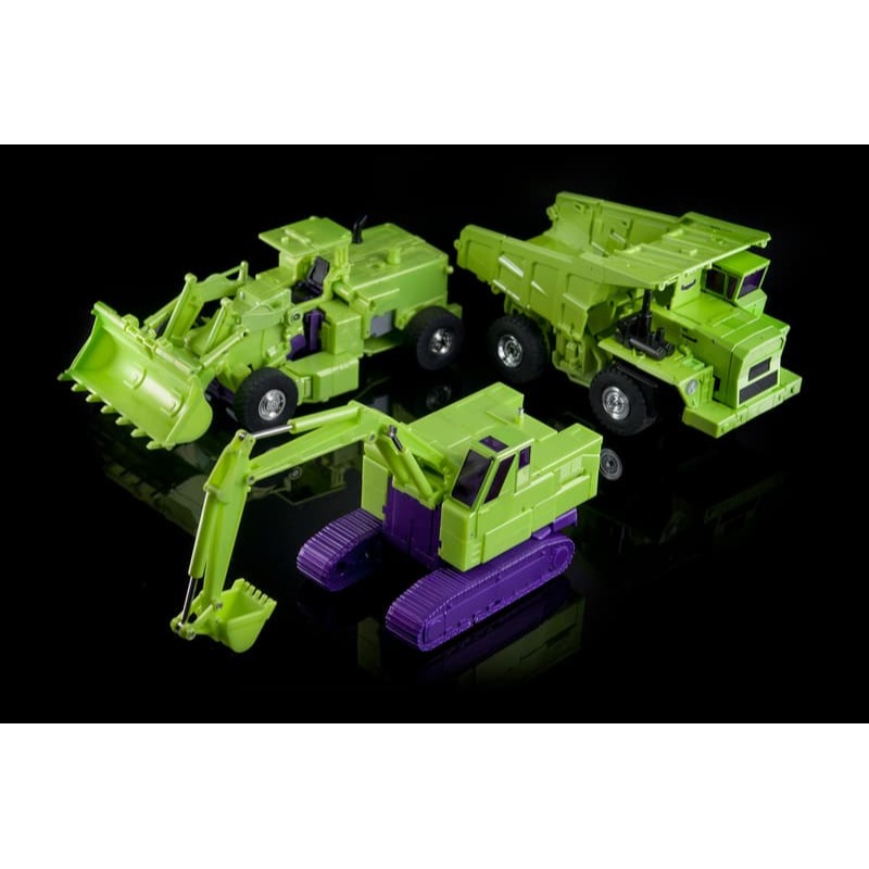 (台灣現貨出貨)X-transbots X社 MX-44 挖土機 大力神 Gravedigger 工程合體-細節圖6