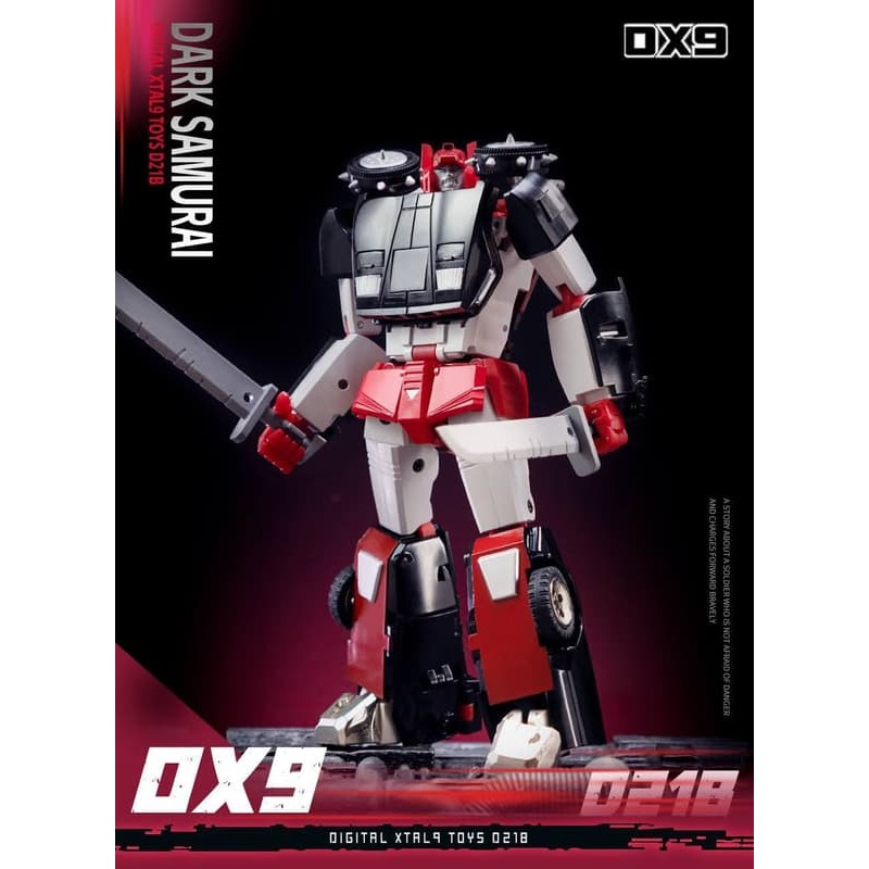 (台灣現貨出貨)DX9 D21B MP比例 黑色 橫砲 橫炮 Amurai 斯偉伯 武士-細節圖3