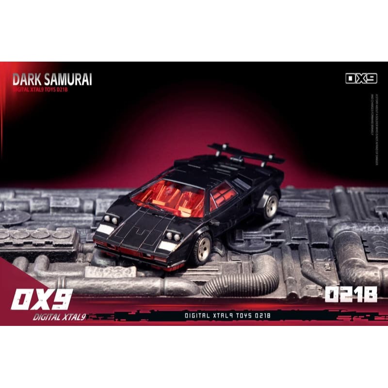 (台灣現貨出貨)DX9 D21B MP比例 黑色 橫砲 橫炮 Amurai 斯偉伯 武士-細節圖7