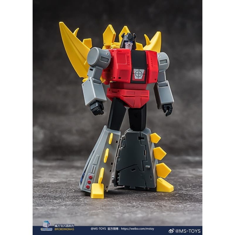 (台灣現貨出貨)魔方 MS-TOYS MS-B59 小比例 嚎叫 劍龍 恐龍金剛-細節圖3