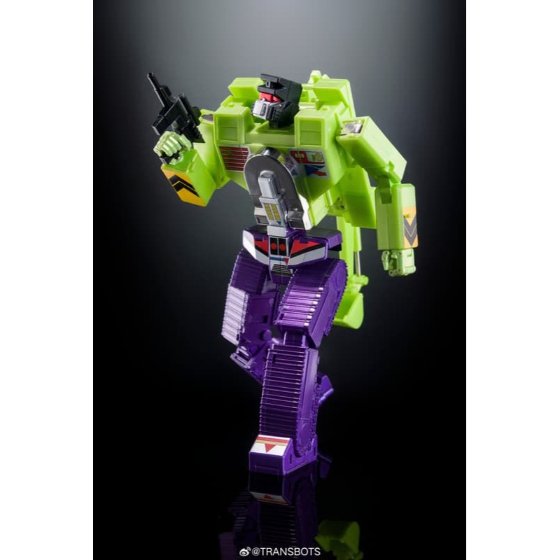 (台灣現貨出貨)X-transbots X社 MX-44T 青春版 挖土機 大力神 Gravedigger 工程合體-細節圖2