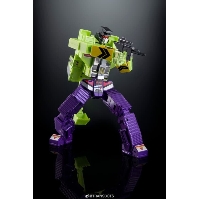 (台灣現貨出貨)X-transbots X社 MX-44T 青春版 挖土機 大力神 Gravedigger 工程合體-細節圖6