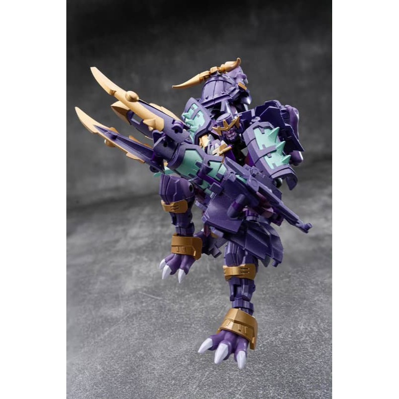 (台灣現貨出貨)鐵工廠 Ironfactory IF EX-77 小比例 武者 霸王龍 鬼鎧兇神 獄牙王-細節圖4