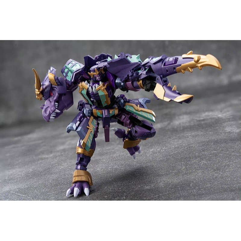 (台灣現貨出貨)鐵工廠 Ironfactory IF EX-77 小比例 武者 霸王龍 鬼鎧兇神 獄牙王-細節圖5