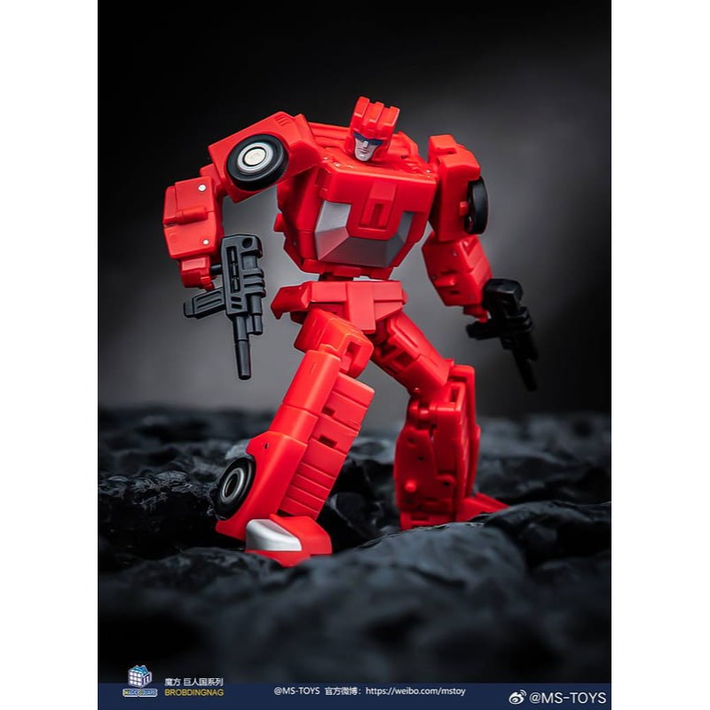 (台灣現貨出貨)魔方 MS-TOYS MS-B63 小比例 光速 計算王合體-細節圖3