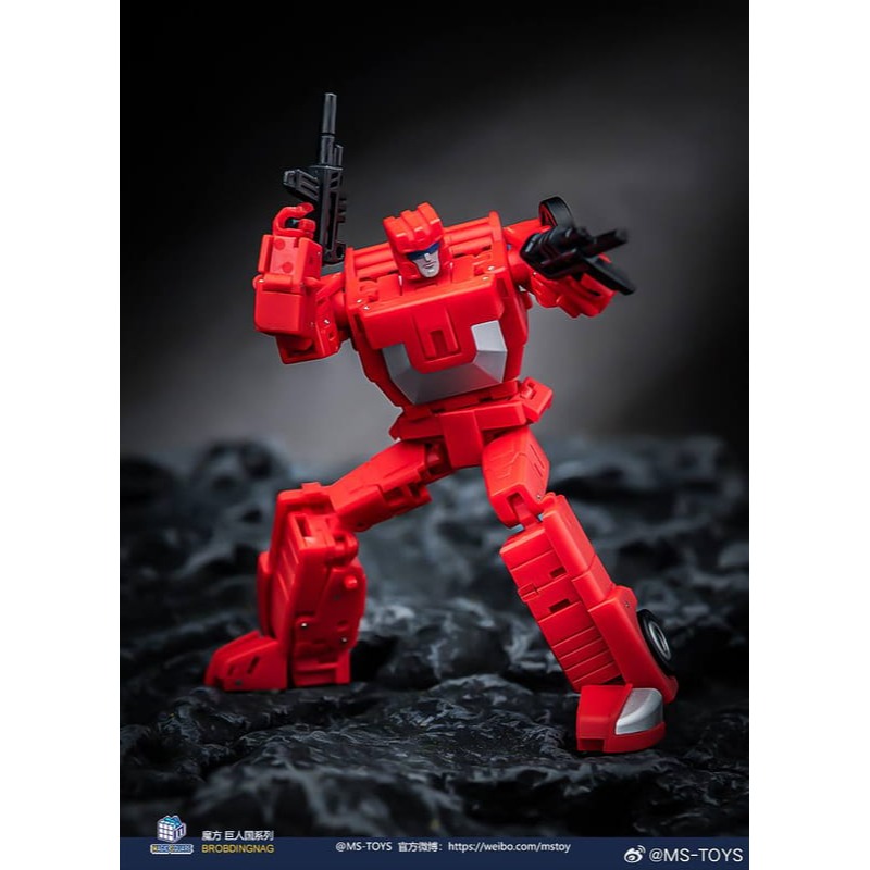 (台灣現貨出貨)魔方 MS-TOYS MS-B63 小比例 光速 計算王合體-細節圖4