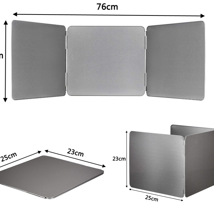 【好室立家-MeinHaus⁺】全新進貨 / 台灣製造 防濺板 擋油板 戶外露營 防風 防沙 廚房 瓦斯爐 隔版-細節圖7